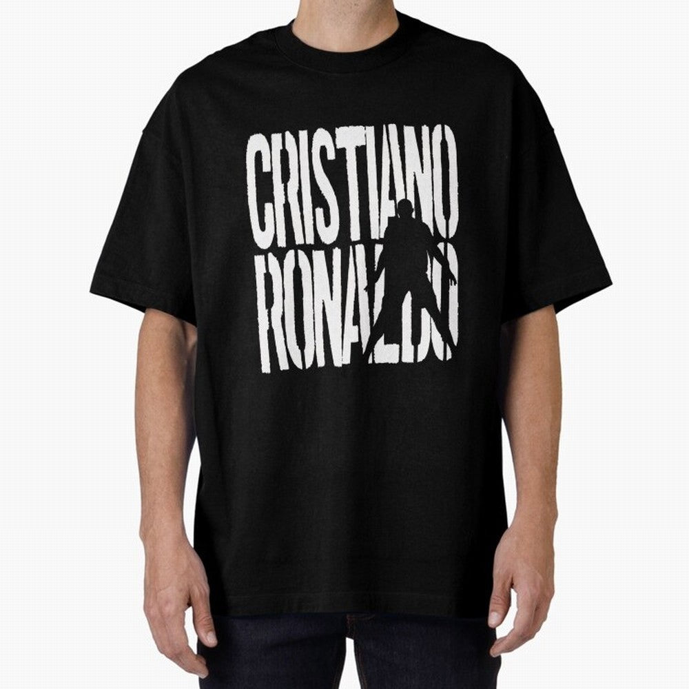 Retro Football Celebration Silhouette Poster For Men And Gift For Soccer Fans Oversized T-Shirt Celebrate Rivalries and Pride in FIFA World Cup 2026 Group Stage Spirit, Connected to Argentina and Brazil, Messi and Cristiano Ronaldo, Classic Soccer
