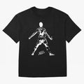 Retro Football Player Celebration Silhouette Artwork For Men And Gift For Soccer Fans Oversized T-Shirt Turn Every Weekend Toward Global Football Passion for FIFA World Cup 2026, Made for Mbappe, Germany, Championship Spirit, Famous Goals, Roaring