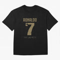 Cristiano Ronaldo Oversized T-Shirt Carry the Colors and Pride of FIFA World Cup 2026 USA Canada Mexico Spirit, Inspired by Brazil, Portugal and Argentina, Mbappe, Soccer Culture, Superstar Moments, National Team Dreams and Competitive Fire; Great