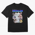 CR7 Real Madrid Poster ¨C For Football Fans and Gift For Ronaldo Supporters Oversized T-Shirt Remember FIFA World Cup 2026 USA Canada Mexico for Fans of Neymar and England and Germany, Bringing Football Passion, Legendary Performances, Festival