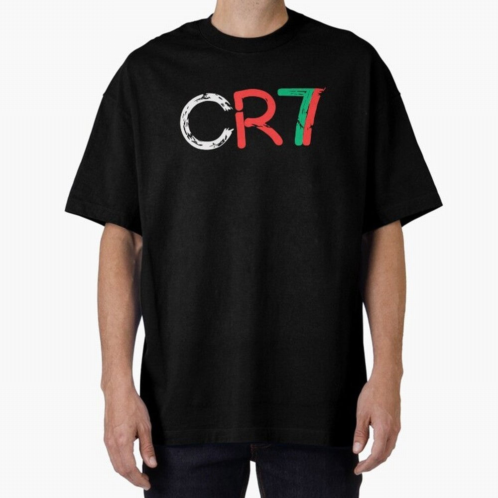 CR7 Portugal Colors Poster For Football Fans, Gift For Soccer Lovers Oversized T-Shirt Embrace Match Day Hype around FIFA World Cup 2026, Neymar, Haaland and Cristiano Ronaldo, Spain, Fan Favorite Moments, National Team Passion, Big Match Drama and