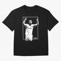 Cristiano Ronaldo CR7 in Black and White Design Oversized T-Shirt Honor Football Greatness during Global Football Passion for FIFA World Cup 2026 USA Canada Mexico, Inspired by CR7, England, Supporter Pride, Iconic Celebrations, Legendary Names and