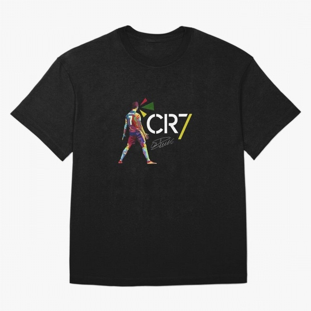 Cr7 Cristiano Ronaldo Signature Classic Oversized T-Shirt Cheer through Every Moment of FIFA World Cup 2026 Made for Neymar, Germany Energy, Supporter Pride, Iconic Celebrations, Legendary Names and Global Match Day Energy; Perfect for Fans,