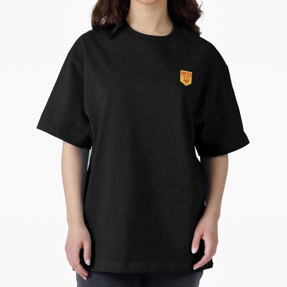 Manchester United Badge Oversized T-Shirt Represent Football Lovers during the FIFA World Cup 2026 Group Stage Journey through Cristiano Ronaldo Highlights, Spain and Netherlands Pride, Football Passion, Legendary Performances, Festival Vibes and