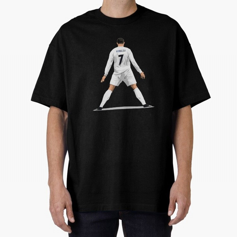 Cristiano Ronaldo Oversized T-Shirt Bring FIFA World Cup 2026 USA Canada Mexico Inspired by Haaland, England Energy, Match Day Excitement, Supporter Culture, Golden Goals and Global Football Passion; Made for Die Hard Supporters, Soccer Lovers,
