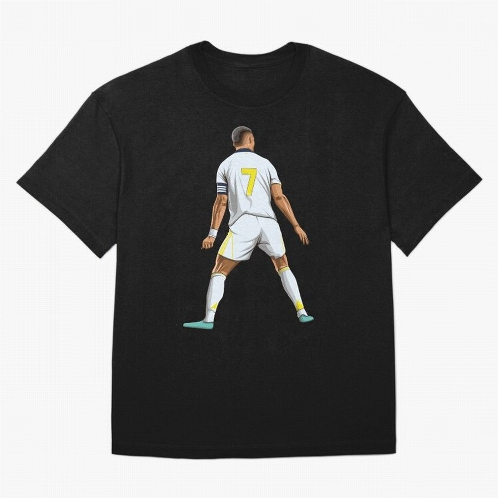 Cristiano Ronaldo Oversized T-Shirt Enjoy Match Day Hype around FIFA World Cup 2026 Group Stage, CR7 and Messi, France and Portugal, Football History, Final Match Energy, Crowd Noise and Once in a Lifetime Moments; Ideal for Fans Who Follow Messi,