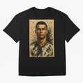 The Architect of Victory Oversized T-Shirt Show Your Love for Match Day Hype around FIFA World Cup 2026 Group Stage, Haaland, Brazil, Portugal and Argentina, Championship Spirit, Famous Goals, Roaring Crowds and International Football Unity;