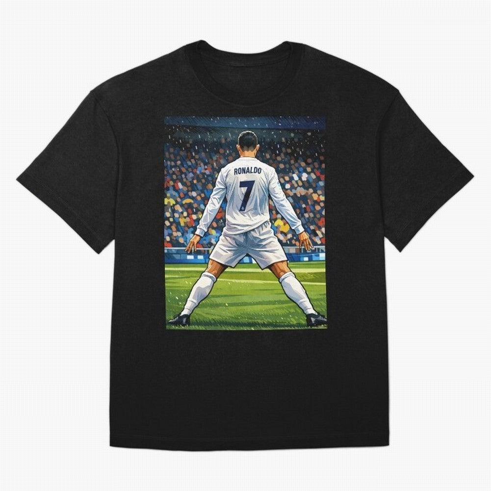CR7 Oversized T-Shirt Bring Supporter Culture to FIFA World Cup 2026 Group Stage Spirit, Built around France and Portugal, Mbappe and Neymar, Worldwide Fan Energy, Dramatic Goals, Stadium Lights and Championship Celebrations; Made for Die Hard