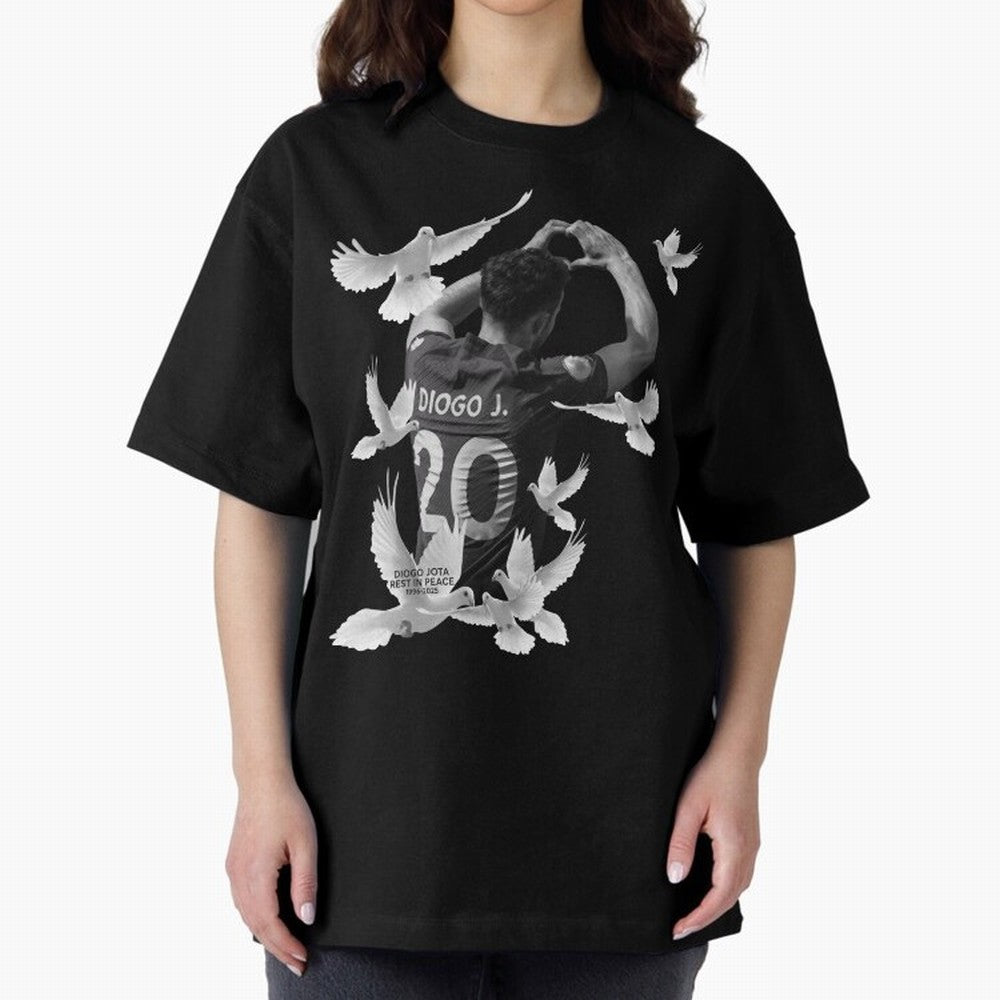 Diogo Jota rest in peace Oversized T-Shirt Show Your Stadium Side during the FIFA World Cup 2026 USA Canada Mexico Journey through Messi, CR7 and Mbappe Highlights, Portugal Pride, Tournament Hype, Historic Matchups, Family Viewing Parties and