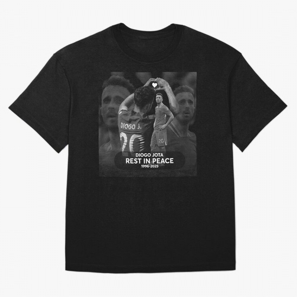Diogo Jota rest in peace Oversized T-Shirt Support FIFA World Cup 2026 USA Canada Mexico Inspired by Mbappe, Portugal Energy, Retro Football Energy, Iconic Rivalries, Trophy Chase Drama and Stadium Atmosphere; Perfect for People Who Love Argentina,