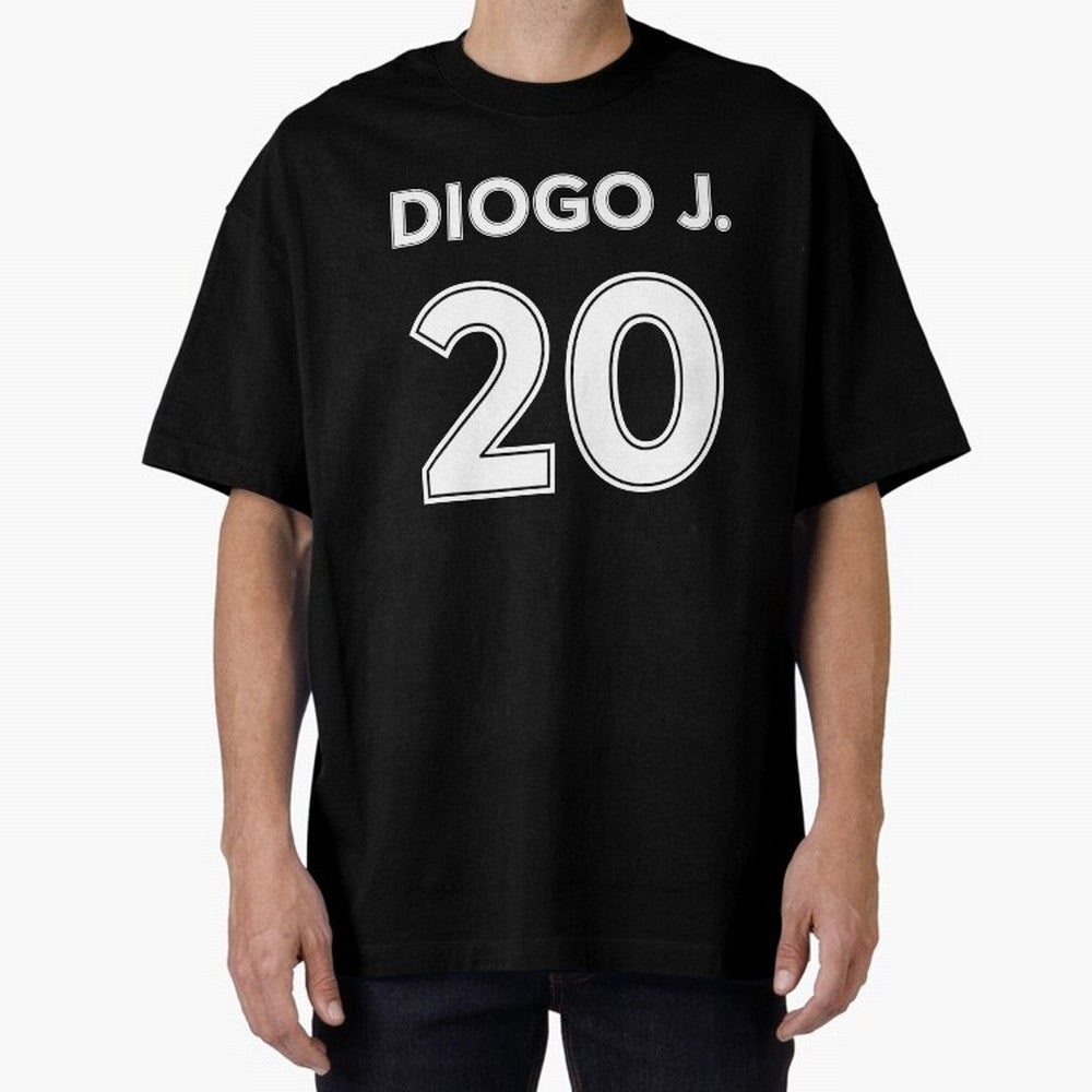 Diogo Jota number 20 Oversized T-Shirt Upgrade FIFA World Cup 2026 Spirit, Capturing France and Portugal, Messi, Sports Nostalgia, International Competition, Famous Players and Unforgettable Victories; Perfect for People Who Love Argentina, Brazil,