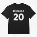 Diogo Jota number 20 Oversized T-Shirt Upgrade FIFA World Cup 2026 Spirit, Capturing France and Portugal, Messi, Sports Nostalgia, International Competition, Famous Players and Unforgettable Victories; Perfect for People Who Love Argentina, Brazil,