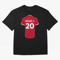 Diogo Jota jersey Oversized T-Shirt Feel the Heartbeat of FIFA World Cup 2026 Spirit, with Portugal, Spain and Germany, Cristiano Ronaldo, Haaland and CR7, Stadium Memories, Football Loyalty, International Chants and Championship Tradition; Perfect