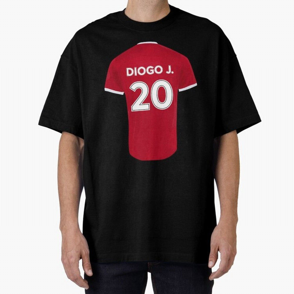 Diogo Jota jersey Oversized T-Shirt Feel the Heartbeat of FIFA World Cup 2026 Spirit, with Portugal, Spain and Germany, Cristiano Ronaldo, Haaland and CR7, Stadium Memories, Football Loyalty, International Chants and Championship Tradition; Perfect