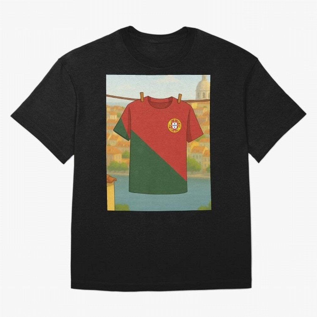 Our Love for Portugal Will never fade Oversized T-Shirt Make Game Day About FIFA World Cup 2026 Group Stage for Fans of Haaland and Argentina and Brazil, Bringing Soccer Culture, Superstar Moments, National Team Dreams and Competitive Fire; Ideal