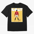Cristiano Ronaldo Men's CR7 Football Jersey | Real Madrid GOAT Portugal Sports Shirt Fan Gift Oversized T-Shirt Celebrate Supporters United by Global Football Passion for FIFA World Cup 2026, Built around CR7 and Messi, Argentina, France and