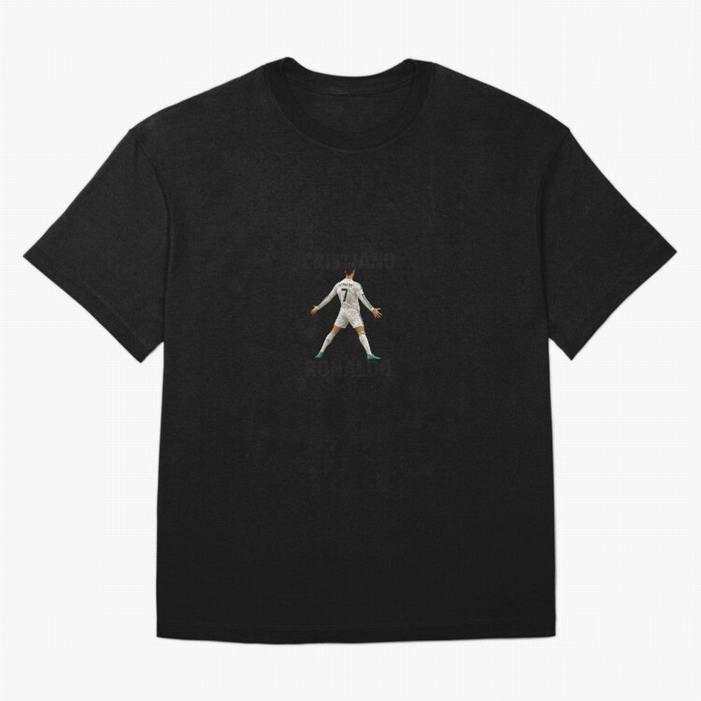 Cristiano Ronaldo ¨C Iconic Celebration Pose | Football Art Oversized T-Shirt Live the Energy of FIFA World Cup 2026 USA Canada Mexico Spirit, Filled with France, CR7, Stadium Memories, Football Loyalty, International Chants and Championship