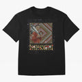 Iconic Emojified Football Legend Holding Victory Trophy | Inspired Art Oversized T-Shirt Celebrate Fan Culture around Match Day Hype around FIFA World Cup 2026 Group Stage, Messi, CR7 and Mbappe, Portugal, Global Supporter Spirit, Legendary Goals,
