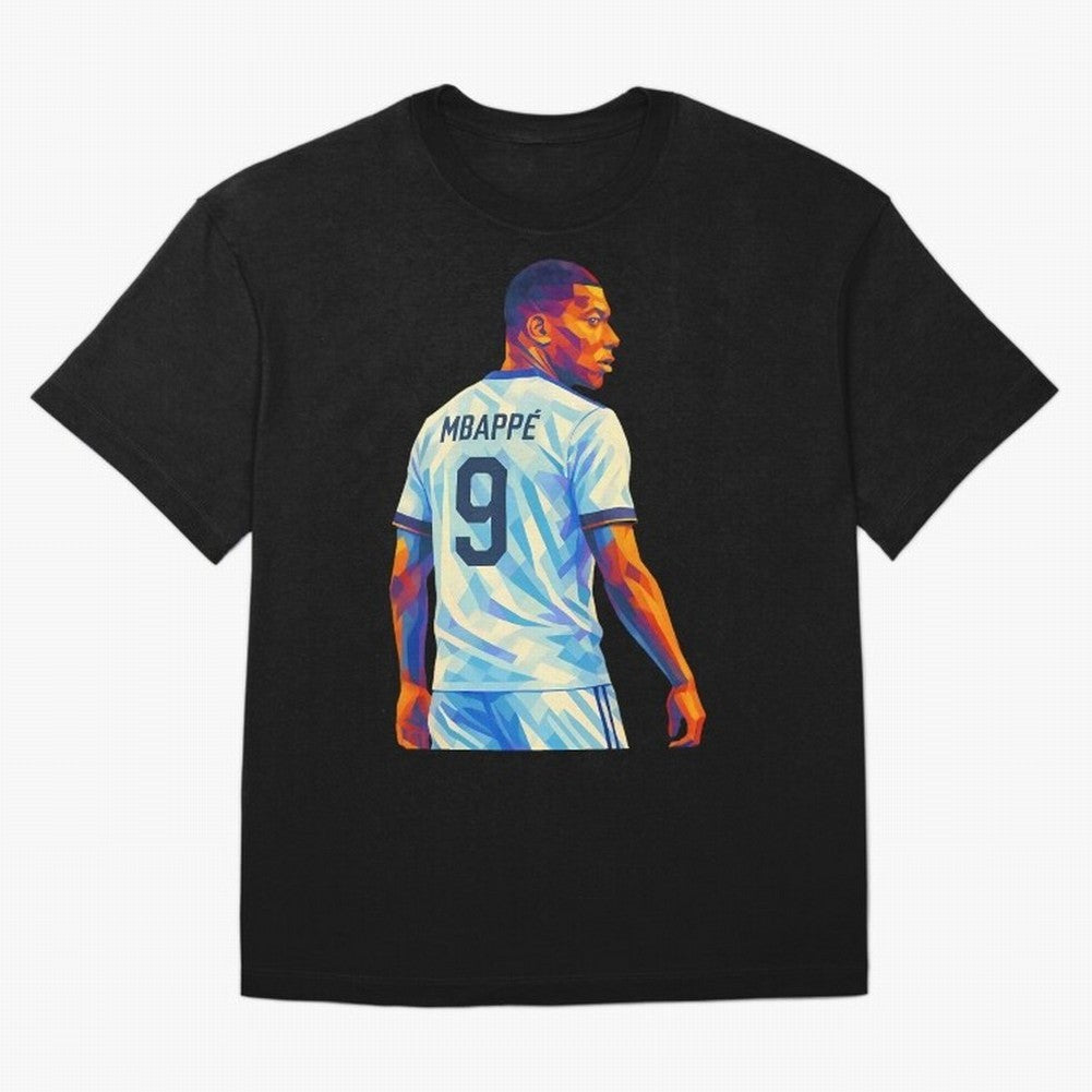 Kyliam Mbappe Oversized T-Shirt Experience the Global Stage of Match Day Hype around FIFA World Cup 2026 USA Canada Mexico, Messi, Neymar and Mbappe, France, Fan Favorite Moments, National Team Passion, Big Match Drama and Soccer History; Great for
