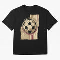 Soccer ball Oversized T-Shirt Honor Football Greatness during FIFA World Cup 2026 USA Canada Mexico Made for Neymar, Haaland and Cristiano Ronaldo, Netherlands Energy, Tournament Hype, Historic Matchups, Family Viewing Parties and Global Sports