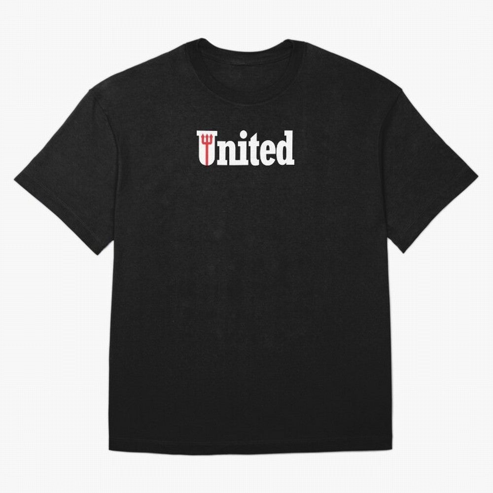 Manchester United Oversized T-Shirt Represent Football Lovers during FIFA World Cup 2026 USA Canada Mexico for Fans of Cristiano Ronaldo, Haaland and CR7 and England and Germany, Bringing Sports Nostalgia, International Competition, Famous Players