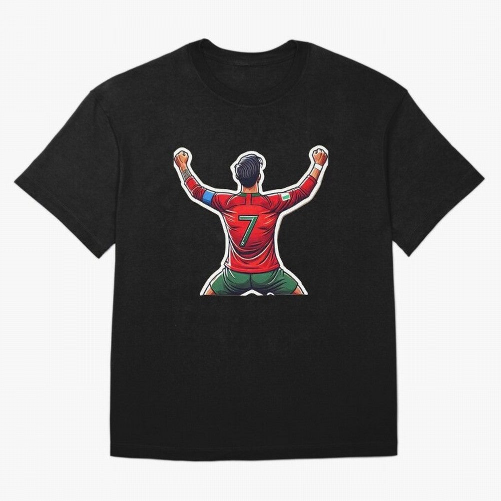 Ronaldo 7 Oversized T-Shirt Carry National Pride through the FIFA World Cup 2026 Group Stage Journey through Cristiano Ronaldo, Haaland and CR7 Highlights, Spain Pride, Classic Soccer Heritage, Championship Pressure, Fan Loyalty and International