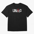 Manchester United - United Typography Oversized T-Shirt Celebrate Unforgettable Nights in Global Football Passion for FIFA World Cup 2026 Group Stage, Inspired by Neymar, England and Germany, Sports Nostalgia, International Competition, Famous