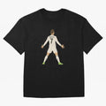 Cristiano Ronaldo Iconic Celebration Oversized T-Shirt Bring World Football Passion into FIFA World Cup 2026 USA Canada Mexico Featuring Haaland and Mbappe, Spain Energy, Championship Spirit, Famous Goals, Roaring Crowds and International Football