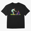 Cristiano Ronaldo & Messi Wpap Art Oversized T-Shirt Bring Legendary Rivalry Energy to FIFA World Cup 2026 for Fans of CR7 and Netherlands, Bringing Football Passion, Legendary Performances, Festival Vibes and Supporter Community; Ideal for