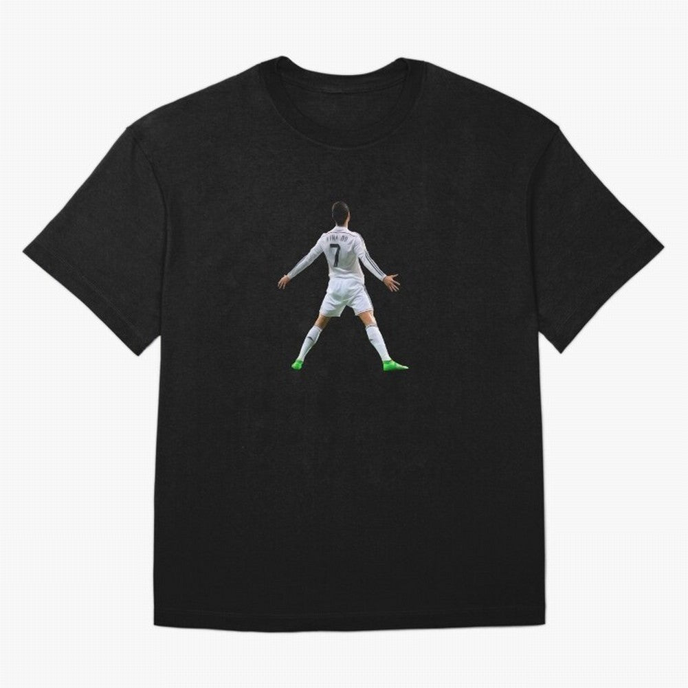 DESIGN CRISTIANO RONALDO CR7 STICKER Oversized T-Shirt Capture Stadium Memories from Match Day Hype around FIFA World Cup 2026, Neymar, Brazil, Worldwide Fan Energy, Dramatic Goals, Stadium Lights and Championship Celebrations; Perfect for