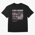 Leo Messi design Oversized T-Shirt Represent Match Day Hype around FIFA World Cup 2026, Neymar, Portugal, Champion Mindset, Group Stage Buzz, Knockout Tension and Passionate Fan Culture; Ideal for Passionate Fans Who Love Underdog Stories,
