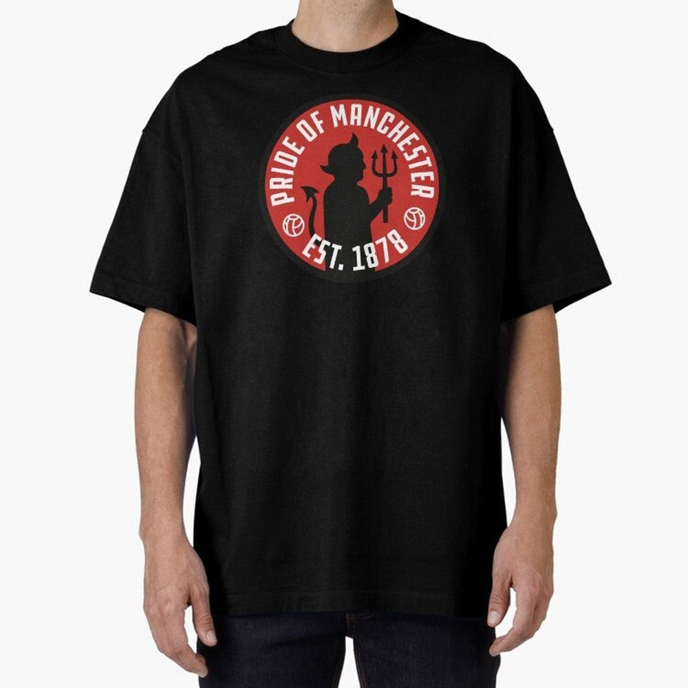 Pride of Manchester United Oversized T-Shirt Celebrate Football Heritage in the FIFA World Cup 2026 Group Stage Journey through CR7 and Messi Highlights, Argentina and Brazil Pride, Vintage Soccer Flavor, Modern Football Stars, National Flags and