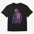 Raphinha Oversized T-Shirt Unlock Match Day Hype around FIFA World Cup 2026 USA Canada Mexico, Mbappe and Neymar, Spain and Netherlands, Champion Mindset, Group Stage Buzz, Knockout Tension and Passionate Fan Culture; Made for Die Hard Supporters,