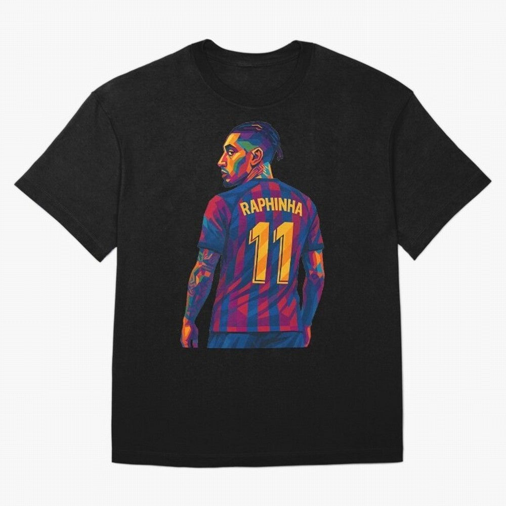 Raphinha Oversized T-Shirt Unlock Match Day Hype around FIFA World Cup 2026 USA Canada Mexico, Mbappe and Neymar, Spain and Netherlands, Champion Mindset, Group Stage Buzz, Knockout Tension and Passionate Fan Culture; Made for Die Hard Supporters,