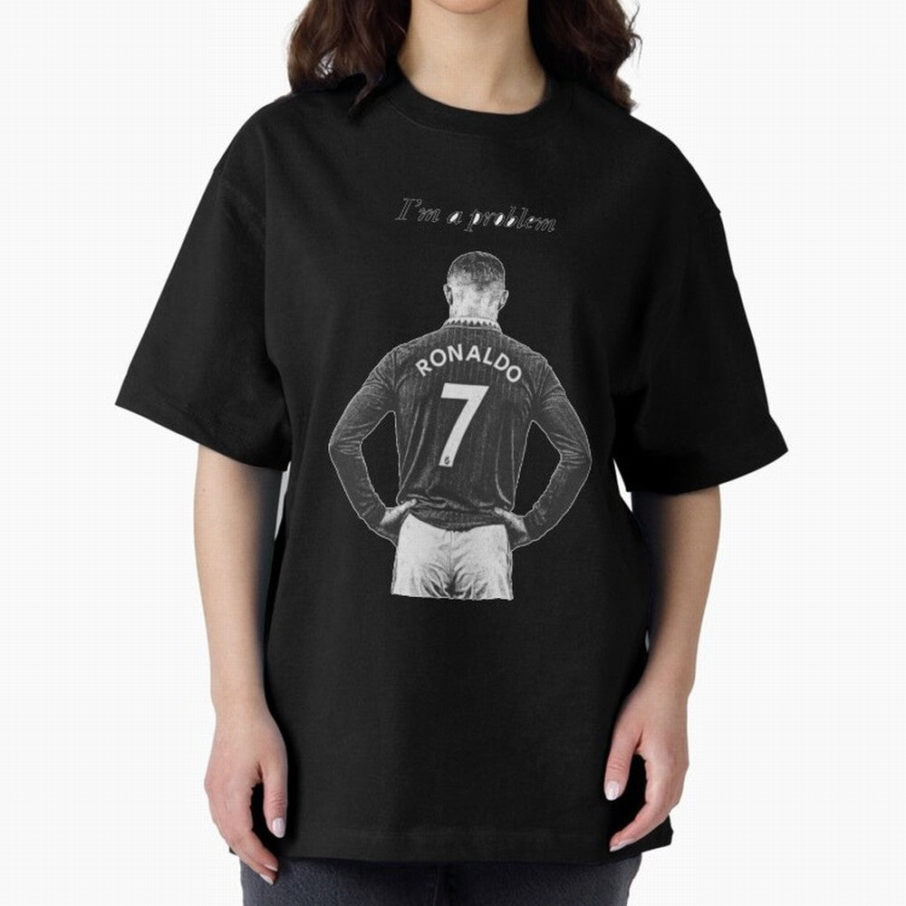 Ronaldo Problem Oversized T-Shirt Turn Every Weekend Toward FIFA World Cup 2026 Group Stage Featuring CR7, Argentina and Brazil Energy, Football History, Final Match Energy, Crowd Noise and Once in a Lifetime Moments; Perfect for People Who Love