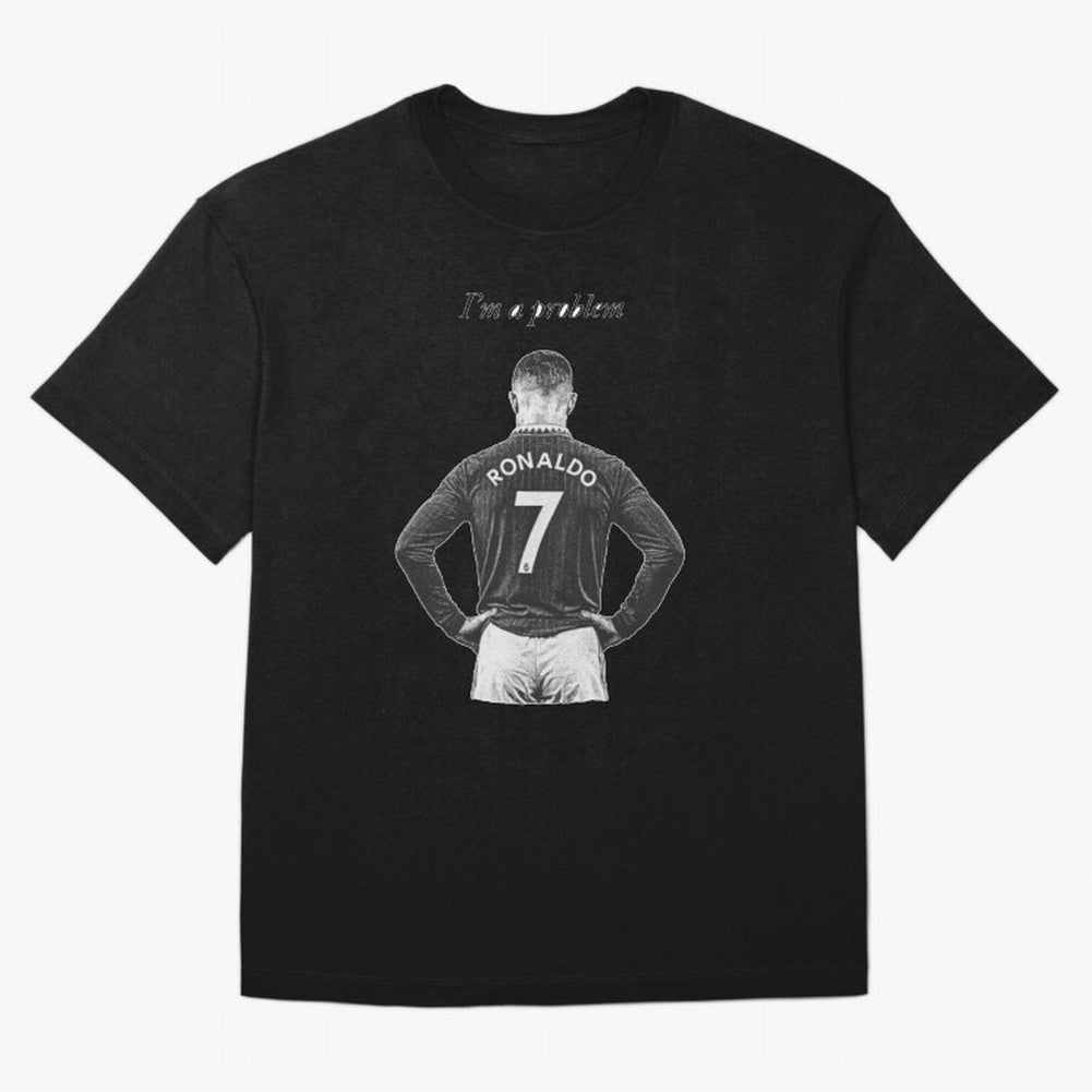 Ronaldo Problem Oversized T-Shirt Turn Every Weekend Toward FIFA World Cup 2026 Group Stage Featuring CR7, Argentina and Brazil Energy, Football History, Final Match Energy, Crowd Noise and Once in a Lifetime Moments; Perfect for People Who Love