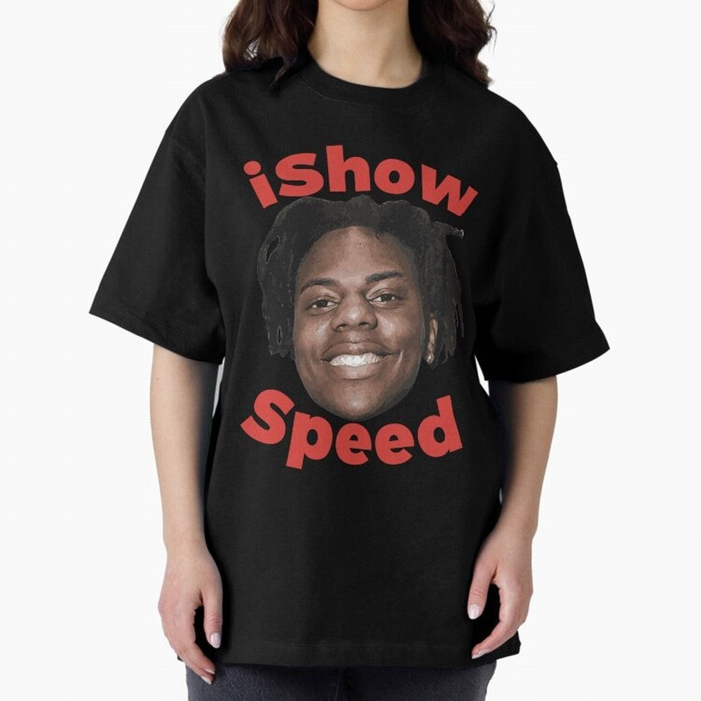 Ishowspeed Oversized T-Shirt Carry the Dream of FIFA World Cup 2026 Group Stage Connected to Neymar, Haaland and Cristiano Ronaldo, Brazil Energy, Football History, Final Match Energy, Crowd Noise and Once in a Lifetime Moments; Ideal for Football