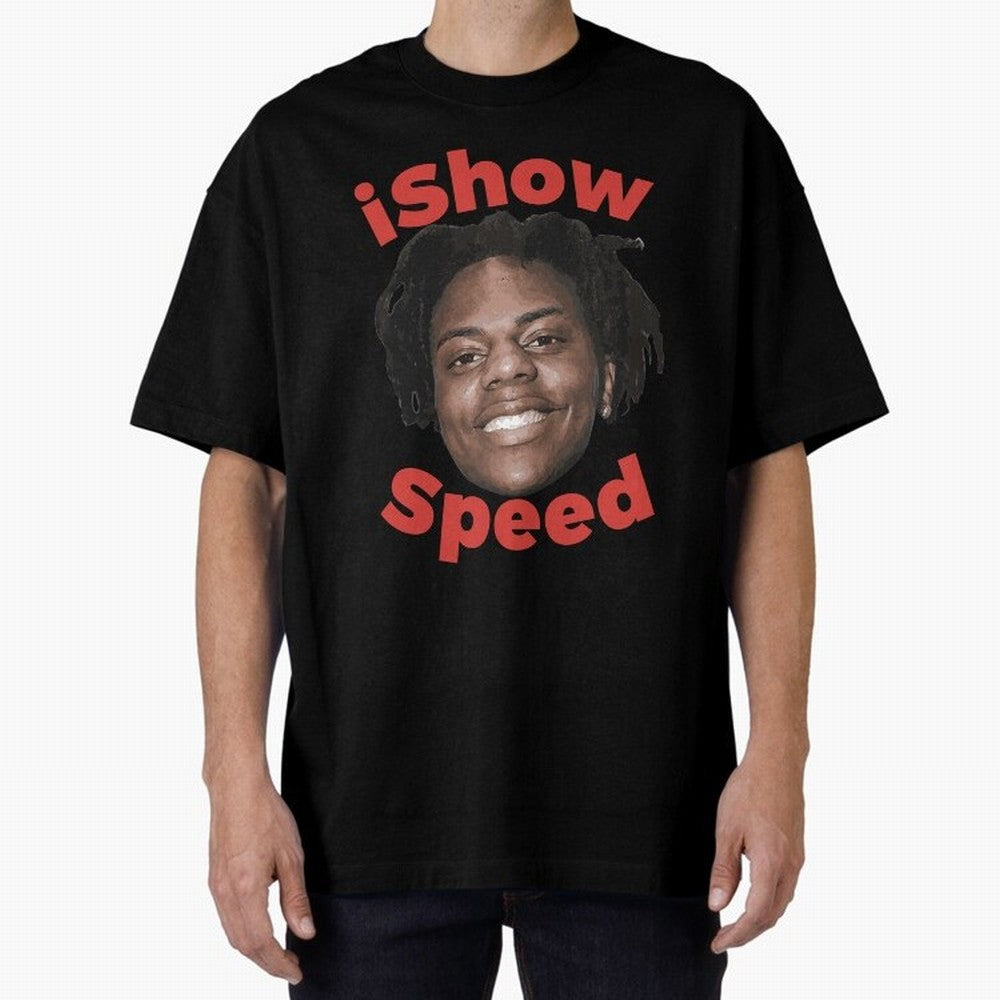 Ishowspeed Oversized T-Shirt Carry the Dream of FIFA World Cup 2026 Group Stage Connected to Neymar, Haaland and Cristiano Ronaldo, Brazil Energy, Football History, Final Match Energy, Crowd Noise and Once in a Lifetime Moments; Ideal for Football