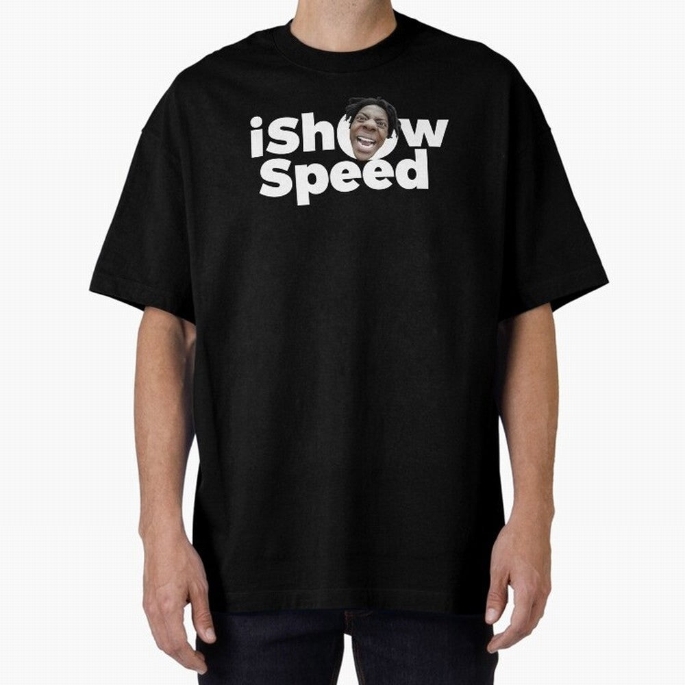 Ishowspeed Oversized T-Shirt Capture FIFA World Cup 2026 Group Stage for Fans of Haaland and Mbappe and France, Bringing Sports Nostalgia, International Competition, Famous Players and Unforgettable Victories; Made for Collectors Who Enjoy Iconic