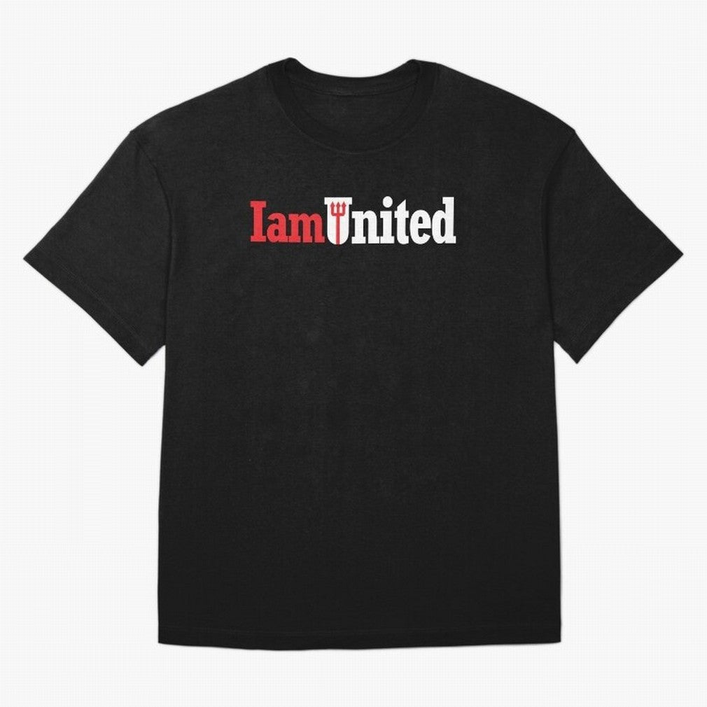 Manchester United I am United Oversized T-Shirt Make the Season About the FIFA World Cup 2026 USA Canada Mexico Journey through Messi Highlights, England Pride, Match Day Excitement, Supporter Culture, Golden Goals and Global Football Passion; Made