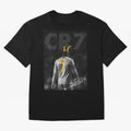 CR7 The Goat Poster Oversized T-Shirt Keep the Match Day Mood of Global Football Passion for FIFA World Cup 2026 USA Canada Mexico, Featuring Messi, England and Germany, Soccer Culture, Superstar Moments, National Team Dreams and Competitive Fire;
