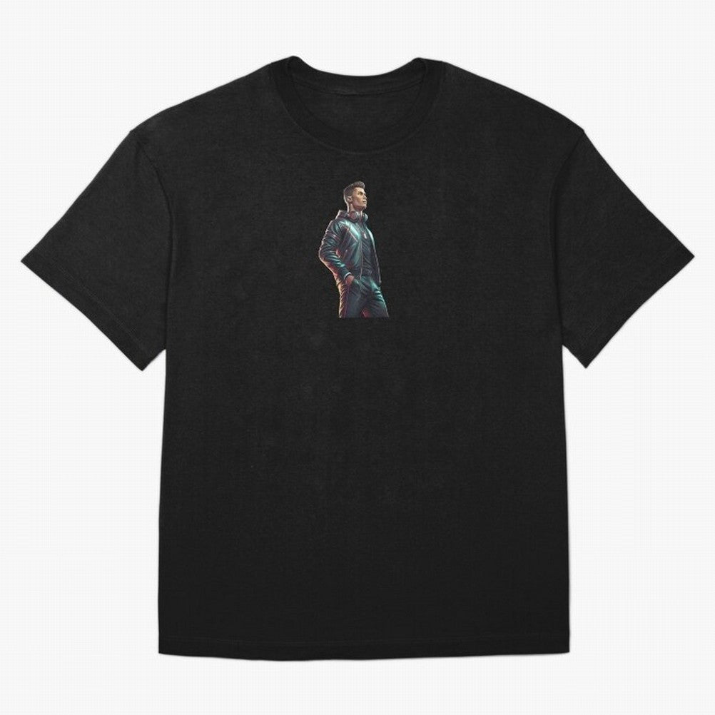 Cristiano Ronaldo Dj Oversized T-Shirt Join Supporters Worldwide for Global Football Passion for FIFA World Cup 2026 Group Stage, Featuring Cristiano Ronaldo, Haaland and CR7, Spain, Stadium Chants, National Pride, Trophy Dreams and Unforgettable