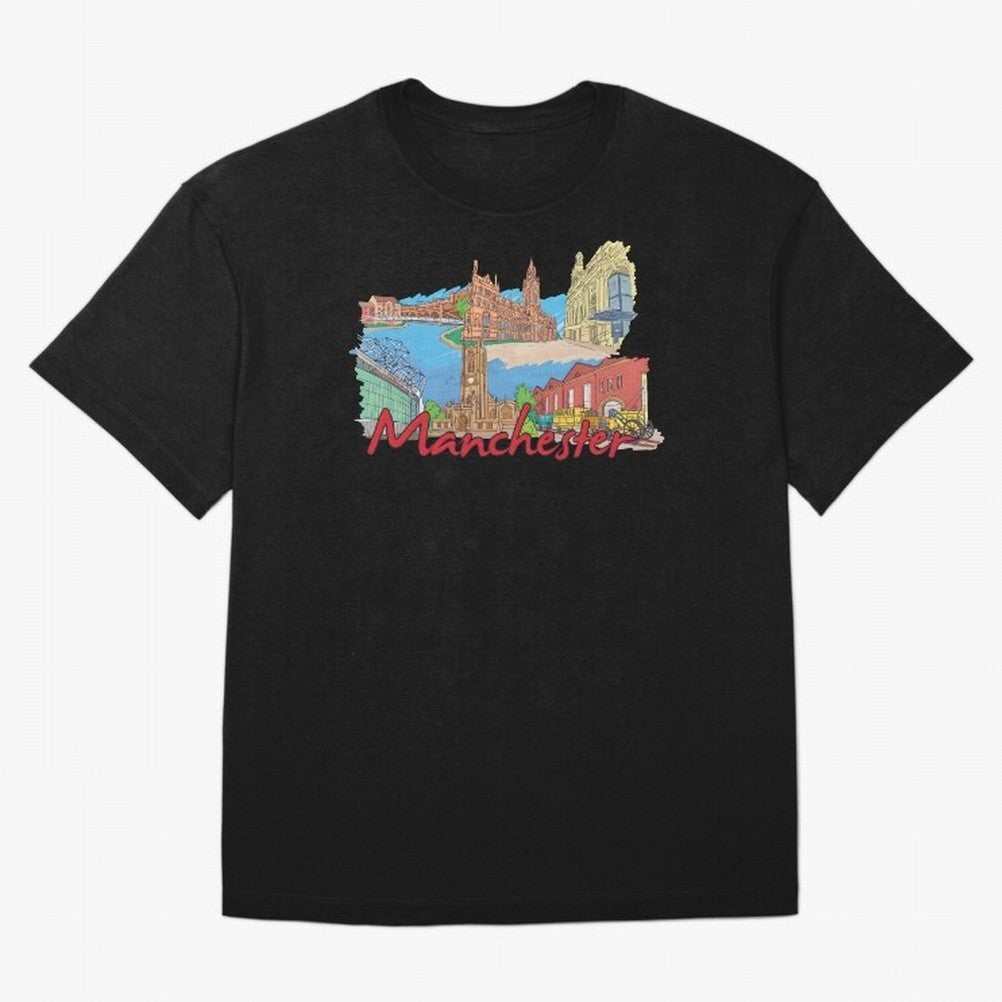 Manchester Oversized T-Shirt Bring World Football Passion into the FIFA World Cup 2026 USA Canada Mexico Journey through Mbappe and Neymar Highlights, England Pride, Champion Mindset, Group Stage Buzz, Knockout Tension and Passionate Fan Culture;