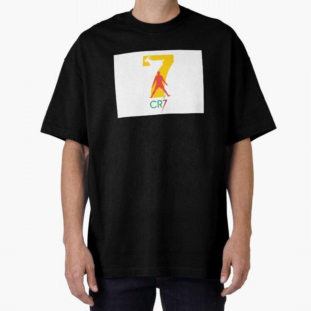 Ronaldo GOAT Oversized T-Shirt Keep the Match Day Mood of the FIFA World Cup 2026 Journey through Mbappe Highlights, England Pride, Stadium Memories, Football Loyalty, International Chants and Championship Tradition; Made for Die Hard Supporters,