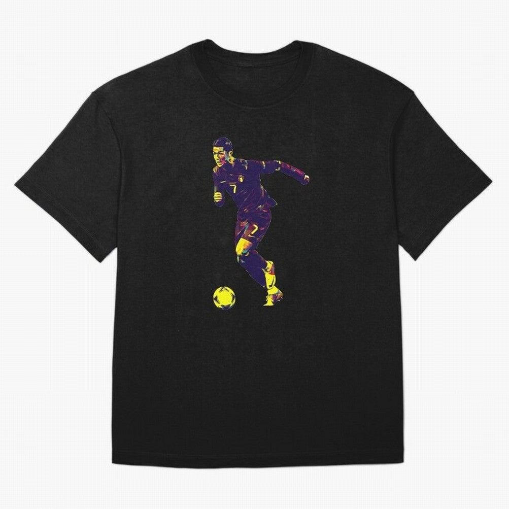 Cristiano Ronaldo Oversized T-Shirt Represent Football Lovers during FIFA World Cup 2026 Group Stage Spirit, Connected to England, CR7, Supporter Pride, Iconic Celebrations, Legendary Names and Global Match Day Energy; Ideal for Football Dads,