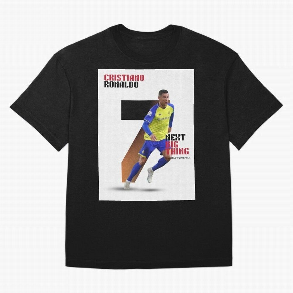 Cristiano Ronaldo (CR7) Oversized T-Shirt Bring Match Day Fire to FIFA World Cup 2026 Group Stage Spirit, Featuring Argentina and Brazil, Mbappe, Match Day Excitement, Supporter Culture, Golden Goals and Global Football Passion; Ideal for Football