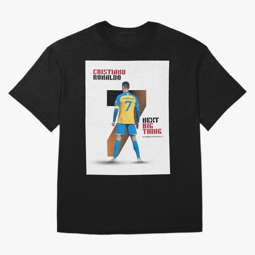 Cristiano Ronaldo Oversized T-Shirt Celebrate Classic Football Spirit in FIFA World Cup 2026 Group Stage Spirit, Featuring England, Haaland, Tournament Hype, Historic Matchups, Family Viewing Parties and Global Sports Pride; Ideal for Passionate