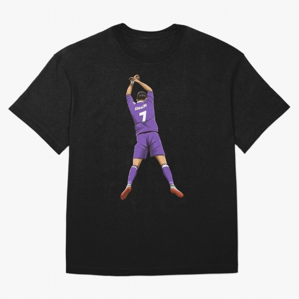 Cristiano Ronaldo Oversized T-Shirt Keep the Match Day Mood of FIFA World Cup 2026 Group Stage Spirit, Capturing Germany, Cristiano Ronaldo, Global Supporter Spirit, Legendary Goals, National Colors and Tournament Celebration; Created for Match Day