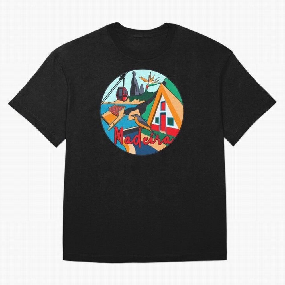 Madeira Oversized T-Shirt Keep the Match Day Mood of the FIFA World Cup 2026 Journey through Haaland and Mbappe Highlights, England and Germany Pride, Fan Favorite Moments, National Team Passion, Big Match Drama and Soccer History; Great for