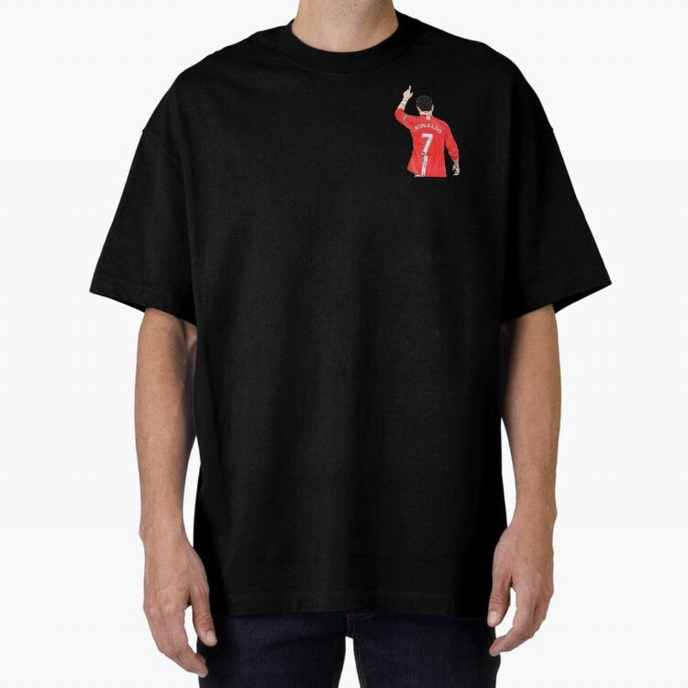 Cristiano Ronaldo CR7 Oversized T-Shirt Back the Journey through FIFA World Cup 2026 for Fans of Messi, CR7 and Mbappe and Germany, Bringing Game Day Rituals, Football Legends, Country Pride and the Road to the Final; Created for Match Day Parties,
